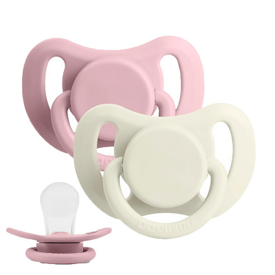 Набор силиконовых пустышек 0-6 мес 2 шт в контейнере Paomma PPS11412 1